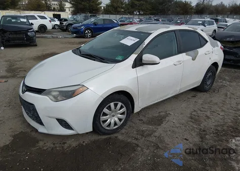 2014 Toyota Corolla Le Eco из США, поврежденный, VIN 5YFBPRHE9EP011178